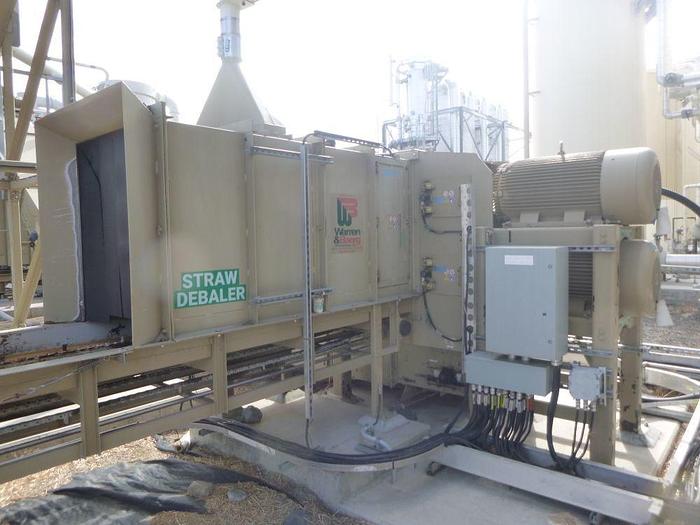 Used WARREN & BAERG MFG GRINDING AND METERING SYSTEM FOR STRAW RECYCLING