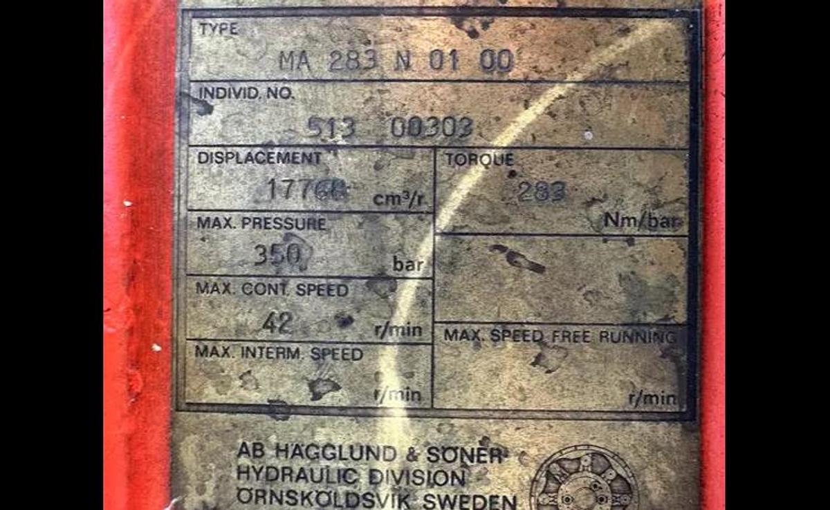 Used KVAERNER THUNE MDL. SP70SL DEWATERING SCREW PRESS 300 BDMT/D S/S