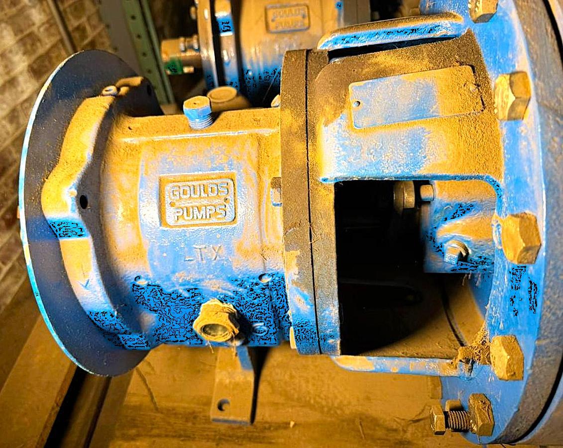 Used GOULD 3196 SIZE 1.5 X 3-13 PUMP 316 STAINLESS STEEL