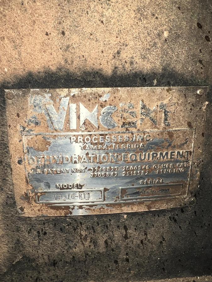 Used VINCENT SCREW PRESS