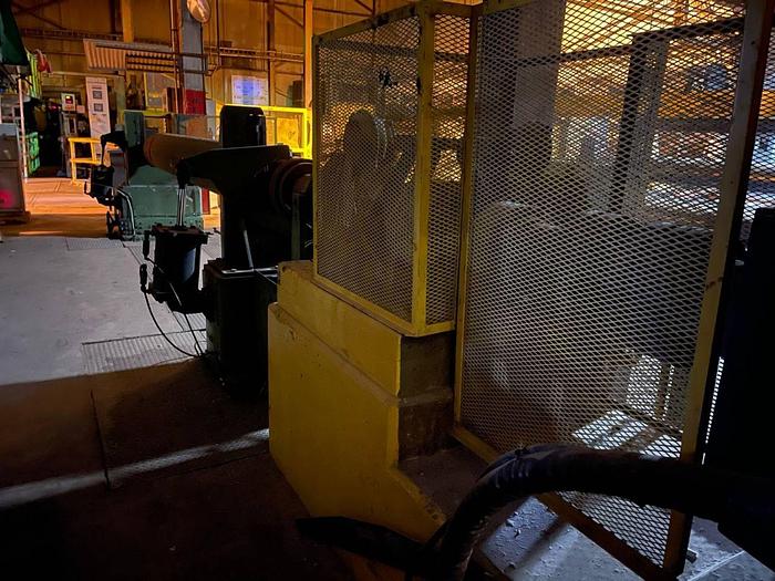 Used 169" JAGENBERG VARISTEP 65 TWO DRUM SLITTER REWINDER