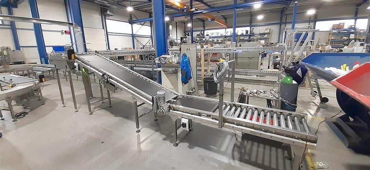 Used PATTYN HIGH-SPEED CASE ERECTING AND BAG INSERTING AUTOMATED PACKAGING SYSTEM