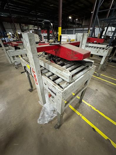 Used CENTRAL CP-322U CASE TAPER CARTON SEALER SYSTEM