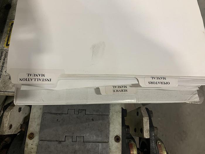 Used 42" ELSNER ENR-1000 AUTOMATIC REWINDER FOR NONWOVEN WIPES 10" REWIND DIAMETER