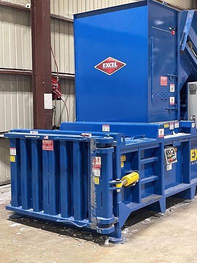 Used EXCEL EX-63 HORIZONTAL FULL EJECT BALER WITH CONVEYOR 2023