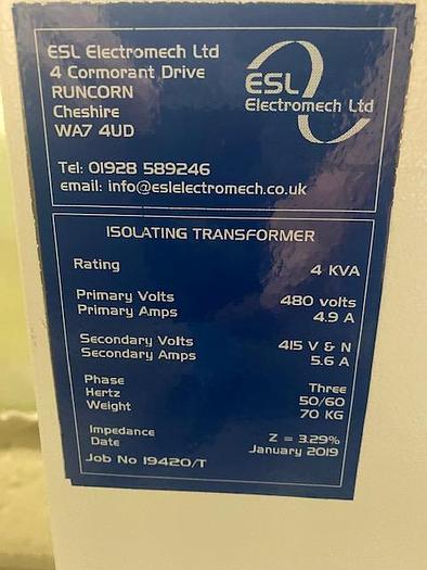 Used 110" (2800MM) JM HEAFORD PRE-PRESS UNIT MODEL 2800 SD MANUFACTURED 2019