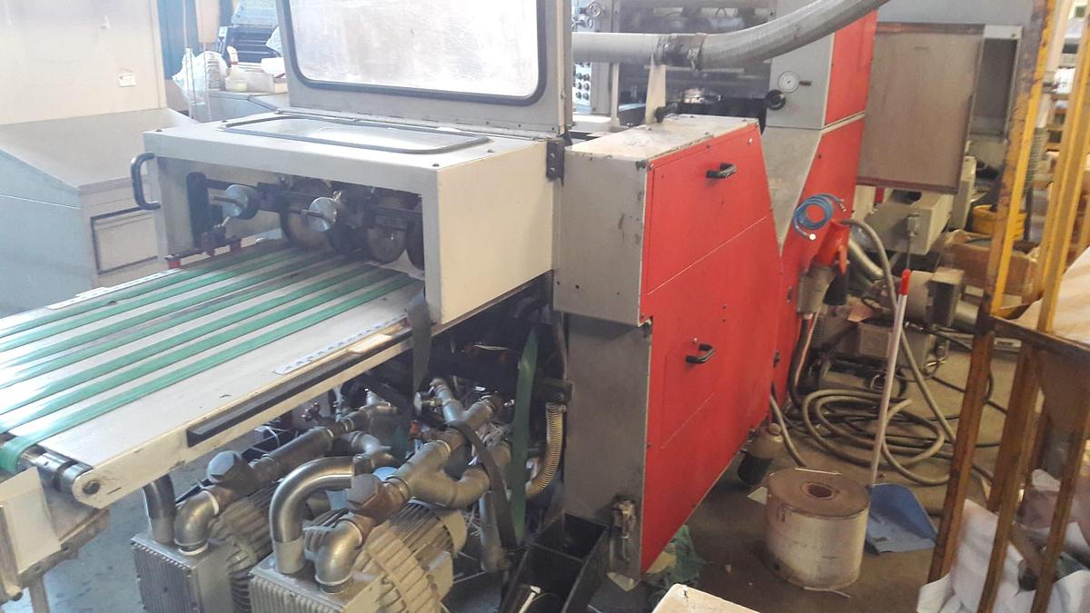 Used 22" WIDE MULLER MARTINI CONCEPT PRINTING PRESS WITH FOLDING AND SHEETING