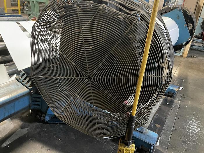 Used 60" POWELL SHAFTLESS FLOOR PICK UP UNWIND 60" DIAMETER