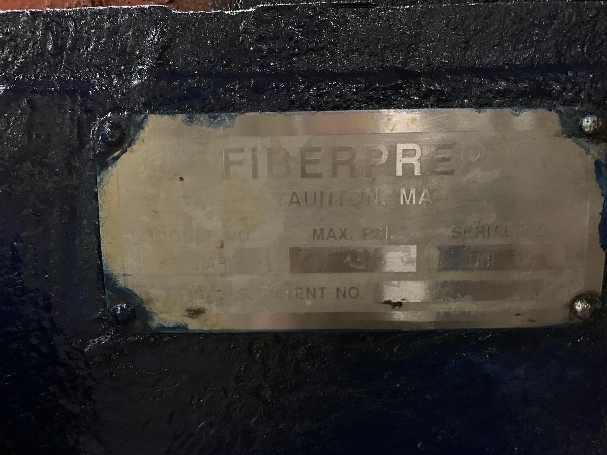 Used FIBERPREP DIABLOFINER II DETRASHING SCREEN STAINLESS STEEL