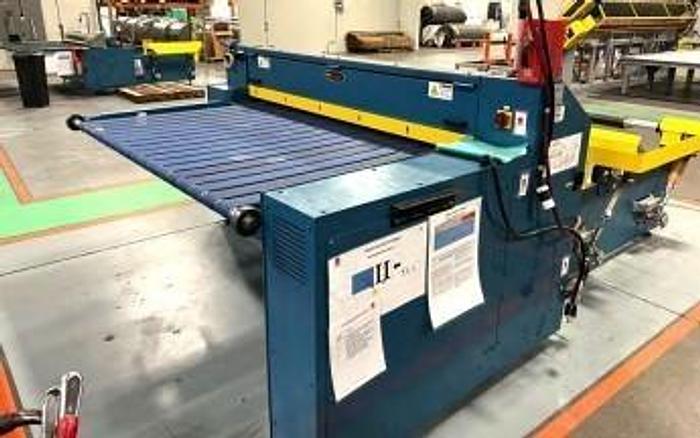 Used 72" WIDE ROSENTHAL SHEETER DUAL UNWIND MANUFACTURED 2017 - PENDING LS