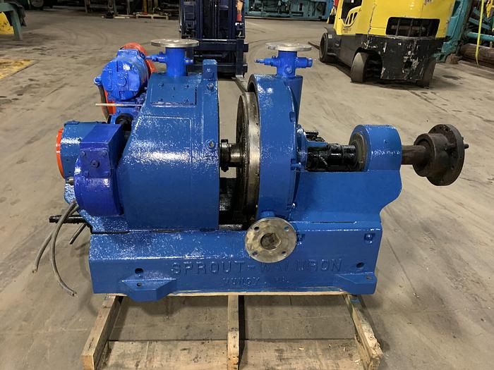 Used SPROUT WALDRON R20-EMA TWIN FLOW REFINER