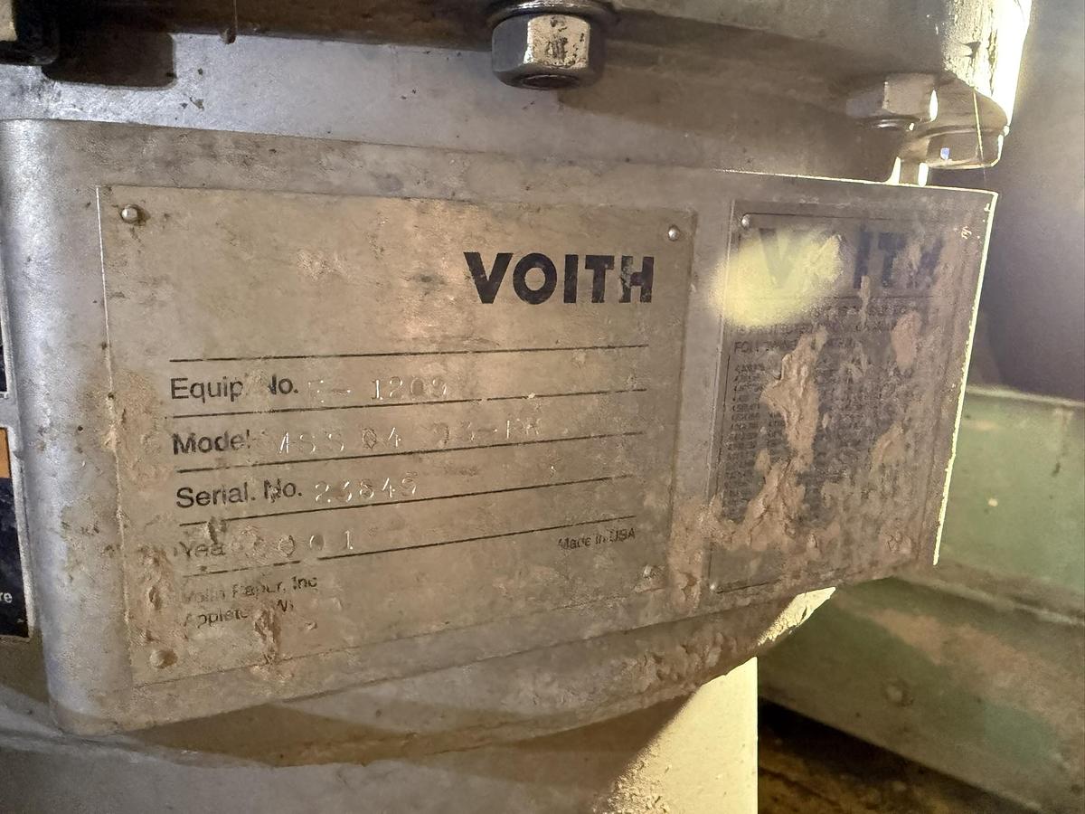 Used 110" (2.8M) VOITH FOURDRINIER PAPER MACHINE (2002) – LINERBOARD / TUBE & CORE – 72" DIAMETER DRYERS – DUAL SHOE PRESS (LBM)