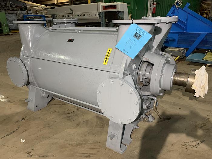 Used NES NBE SERIES MODEL NBE3-526 SINGLE STAGE LIQUID RING VACUUM PUMP