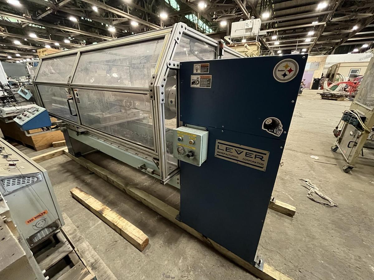 Used LEVER AUTOMATIC SINGLE KNIFE BALONEY CUTTER 16" DIAMETER 