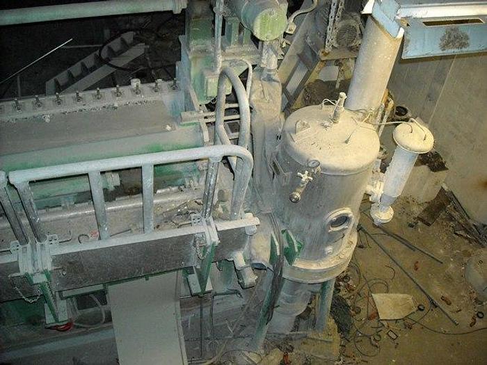 Used 109" (2.77M) SLICE WET END FOURDRINIER AND HEADBOX