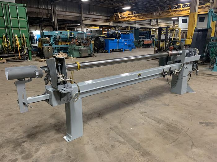 Used APPLETON S-200 SEMI AUTOMATIC CORE CUTTER 4" MANDREL