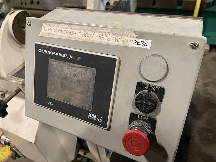 Used 45"  WIDE  KIDDER AUTOMATIC REWIND WITH SPLICER  24" DIA.