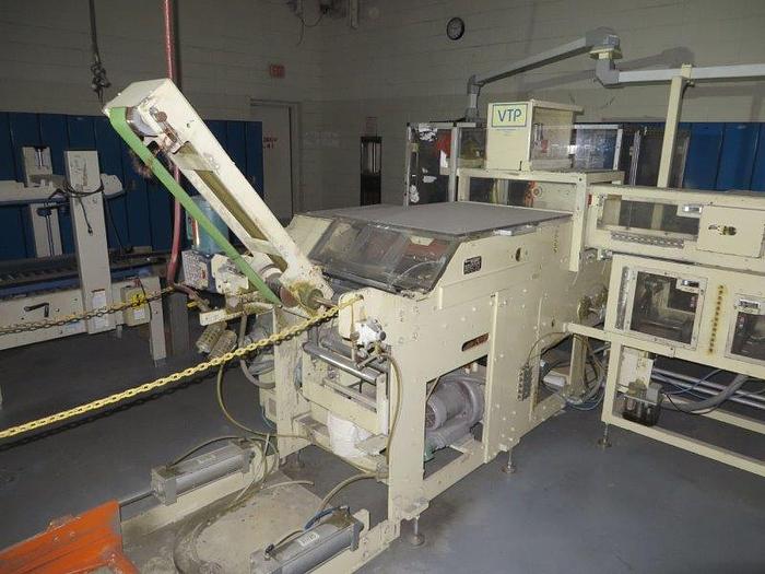 Used 106" PERINI 716B BATHROOM TISSUE LINE WITH VTP WRAPPER