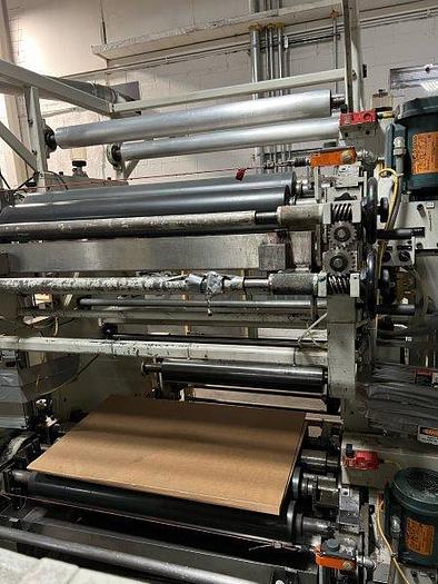 Used WEBER #7XF SOS PAPER BAG MACHINE WITH 4 COLOR INLINE PRINTER