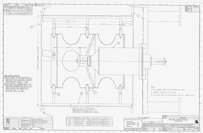 Used BLACK CLAWSON 60NP60 .012" (0.30MM) SLOTS 21,500 GPM (81,386 LPM) LOW PULSE PRESSURE SCREEN