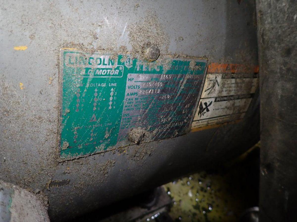 Used 63" GRANUTECH SATURN ROTO-GRIND MODEL M160H SINGLE SHAFT SHREDDER 200 HP