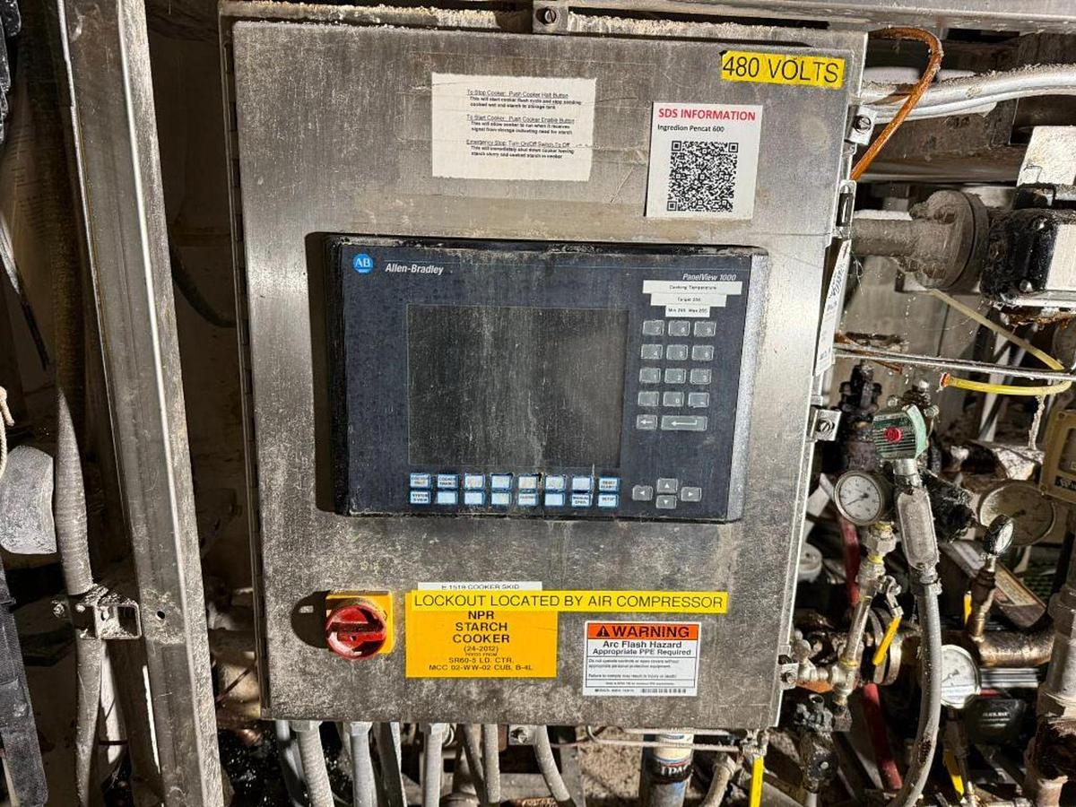 Used STAINLESS STEEL STARCH COOKING SYSTEM