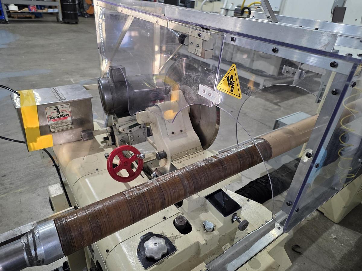 Used 72" WIDE LEVER MODEL 500 SINGLE KNIFE CUTTER - UPDATED HMI 