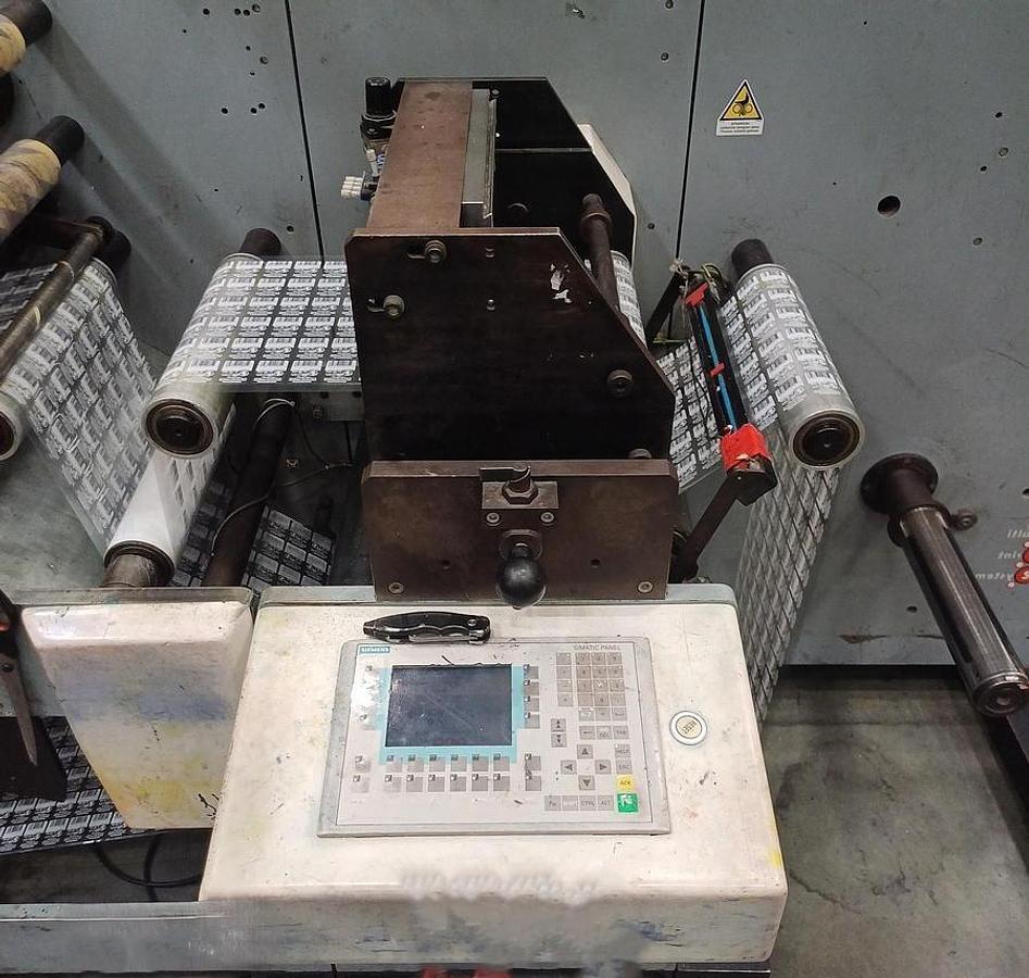 Used 13"/330mm MPS EF 330/7 COLOR LABEL PRESS