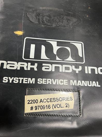 Used 13" WIDE MARK ANDY MODEL 2200-13E FLEXO PRESS 8 PRINT STATIONS 1 DIE CUTTING STATION