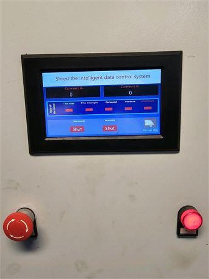 Used 2023 WEIFANG YIHAN HEAVEY INDUSTRY YM2-2212 DUAL SHAFT HOOK SHEAR SHREDDER