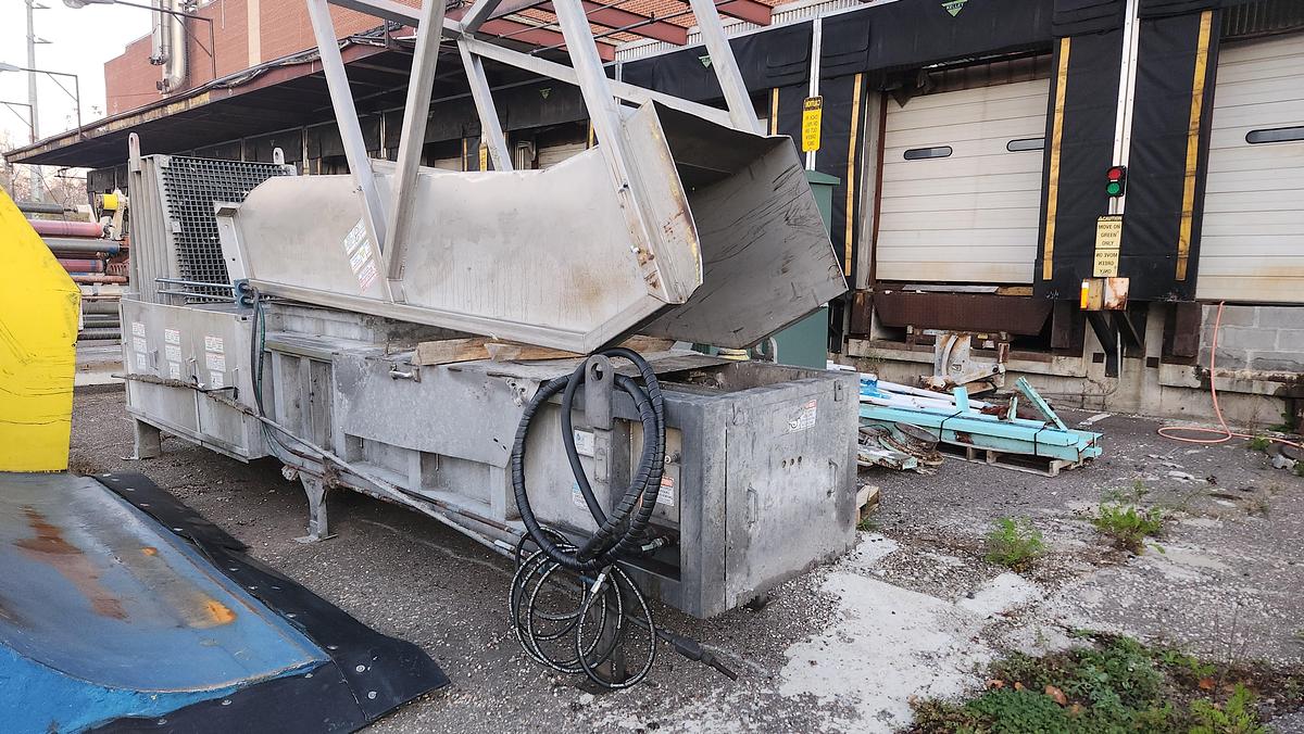 Used SEBRIGHT PRODUCTS BRIGHT TECHNOLOGIES MODEL 4030XS-1-7-SS HIGH DENSITY DEWATERING COMPACTOR EXTRUDER MANUFACTURED 2019