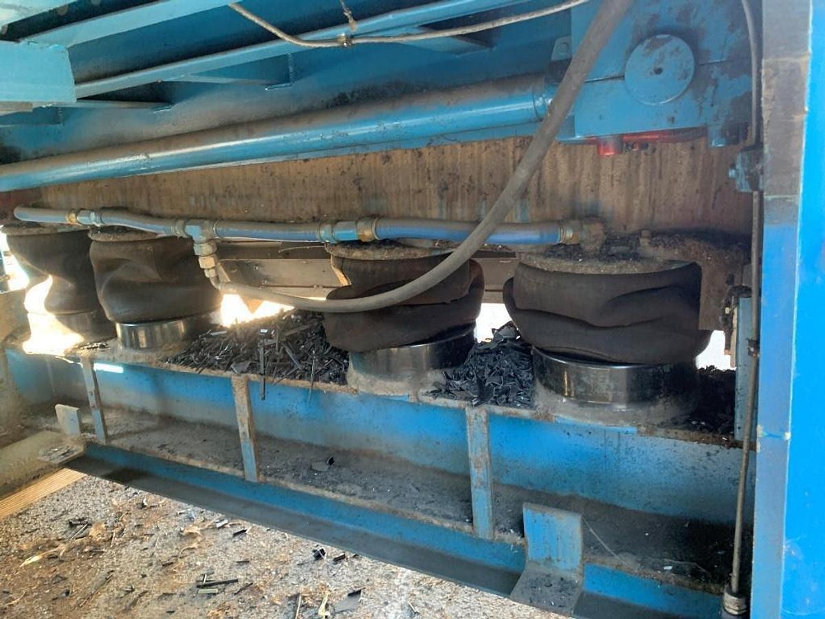 Used VECOPLAN SINGLE SHAFT SHREDDER 200HP MODEL RG78-200 / VAZ 220/200 KNF