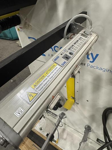 Used 12" WIDE ACCRAPLY STANFORD MODEL DM12 DOCTOR MACHINE MFG 2019