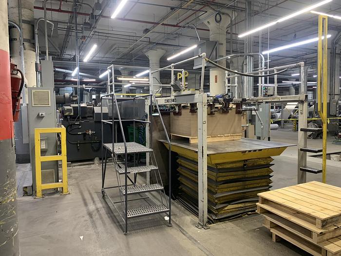 Used 65" WIDE MAXSON DUAL ROTARY SHEETER