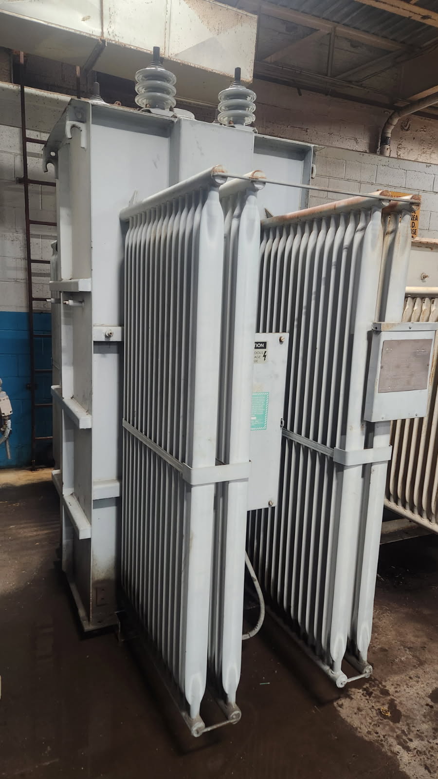 Used GENERAL ELECTRIC 1867 KVA TRANSFORMER