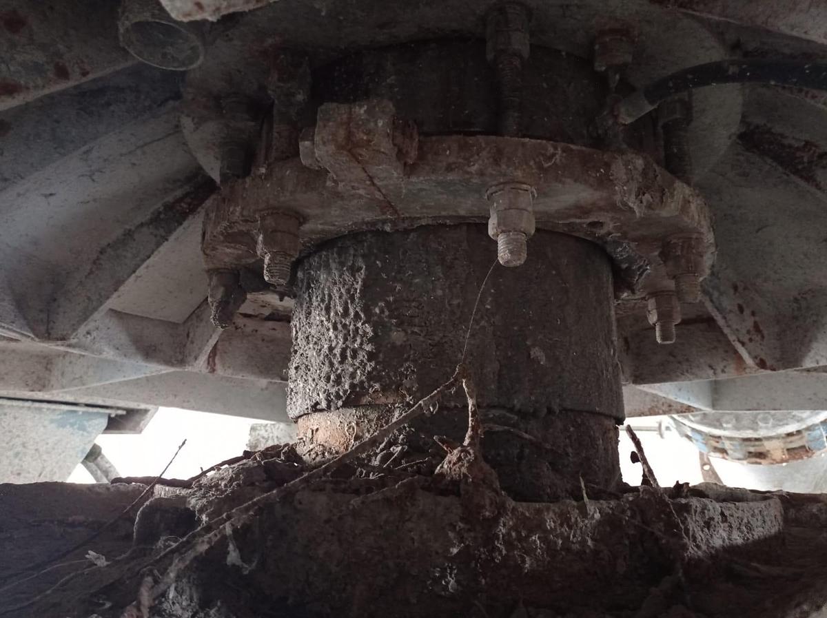 Used LAMORT PULPER WITH GEARBOX 