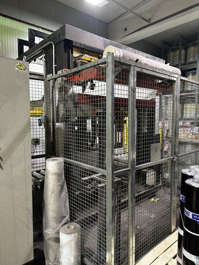 Used SIGNODE (HALOILA) OCTOPUS 1600 BTS PALLET WRAPPING LINE