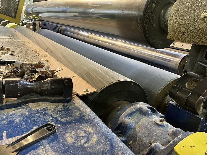 Used 102" LANGSTON TWO DRUM SLITTER REWINDER MAX DIAMETER 72" NEW ROCKWELLL DRIVES IN 2021