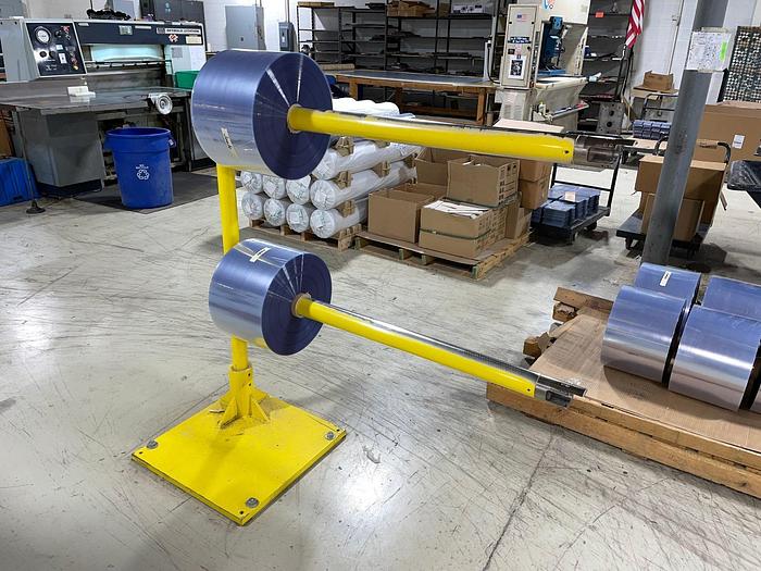 Used 60" PHOENIX MODEL 645FC-60 DUPLEX SLITTER REWINDER FOR VINYLS - PENDING SALE