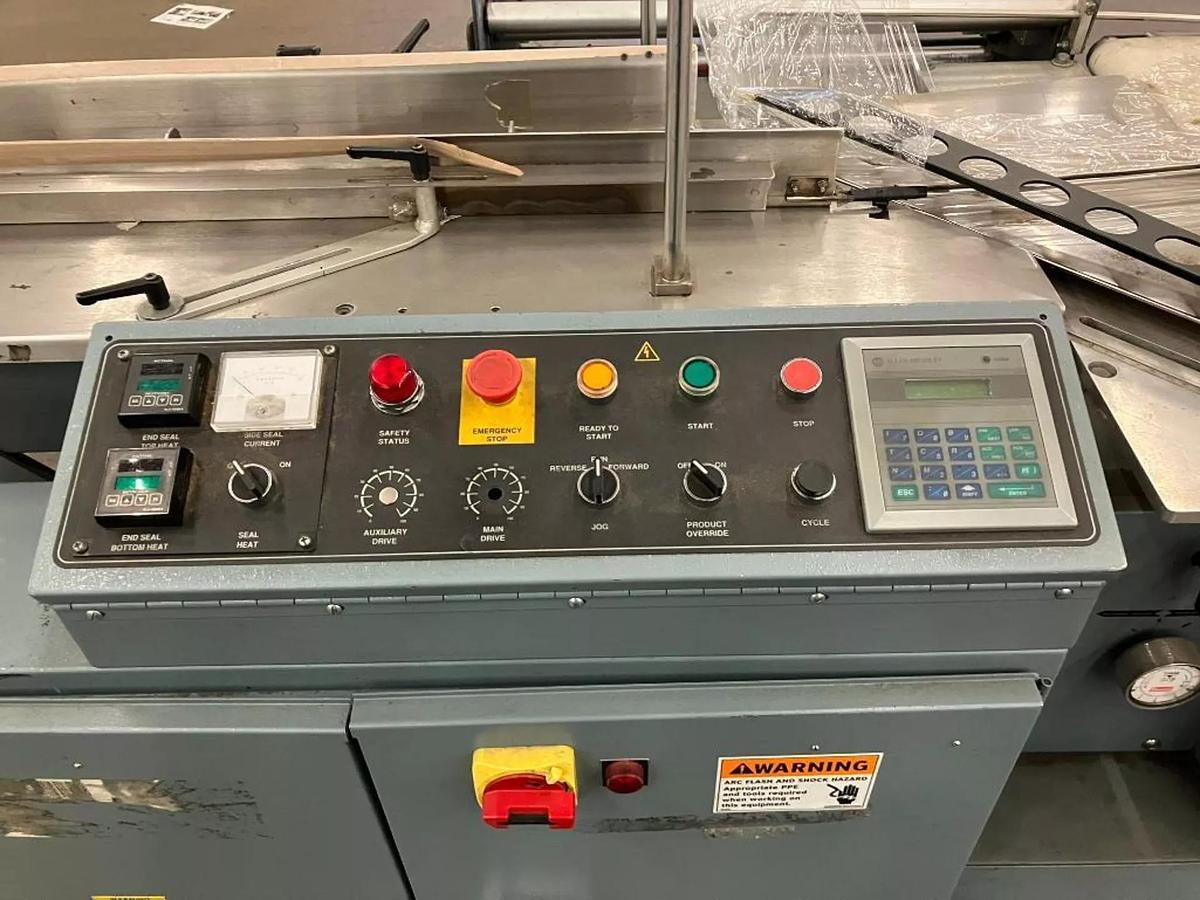 Used SHANKLIN HS-1 HIGH SPEED SIDE SEAL SHRINK WRAPPER