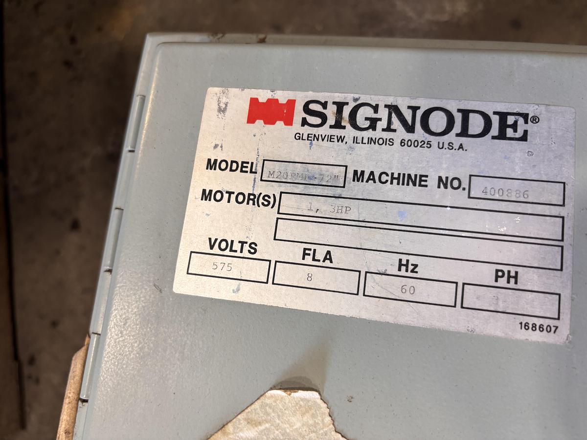 Used SIGNODE RMF ROLL STRAPPER