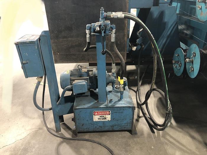 Used MAREN HORITZONTAL AUTO TIE BALER MODEL 203-338R50  50 HP - PENDING