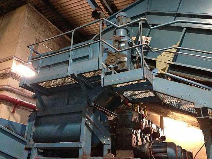 Used DRUM PULPER AHLSTROM (ANDRITZ) FIBREFLOW FF3300 150 TPD 250KW