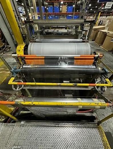 Used 47" WIDE EGAN EXTRUSION COATING LINE