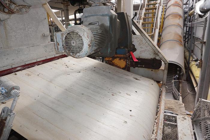 Used 42" (1M) ANDRITZ CPF 1000 TWIN WIRE BELT DEWATERING SLUDGE PRESS