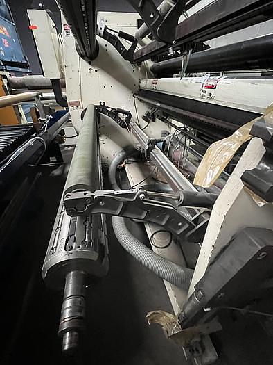 Used 65" WIDE DEACRO MODEL DA-653 DUPLEX CANTILEVERED SLITTER REWINDER