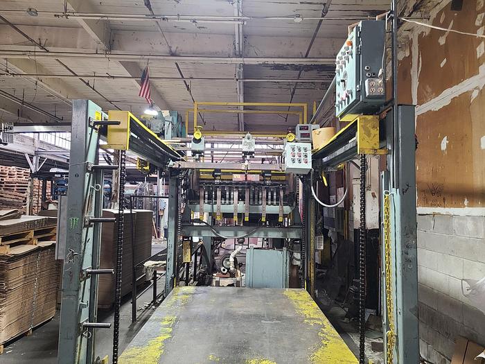 Used 52" CLARK AIKEN SINGLE ROTARY SHEETER