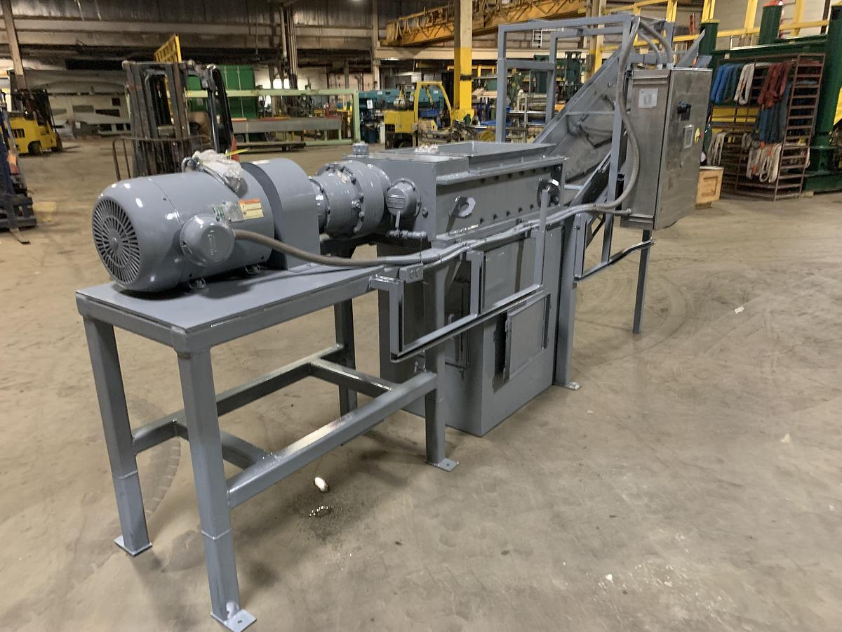 Used 25 HP SSI SHREDDER DUAL SHAFT SHREDDER