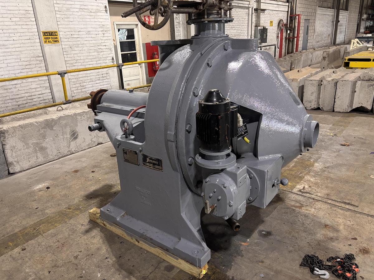 Used 34"/38" BELOIT VALMET DD4000 DOUBLE DISC REFINER