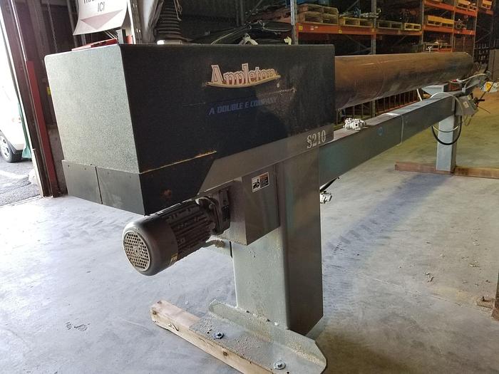 Used 90" WIDE APPLETON S-210 CORE CUTTER 2HP